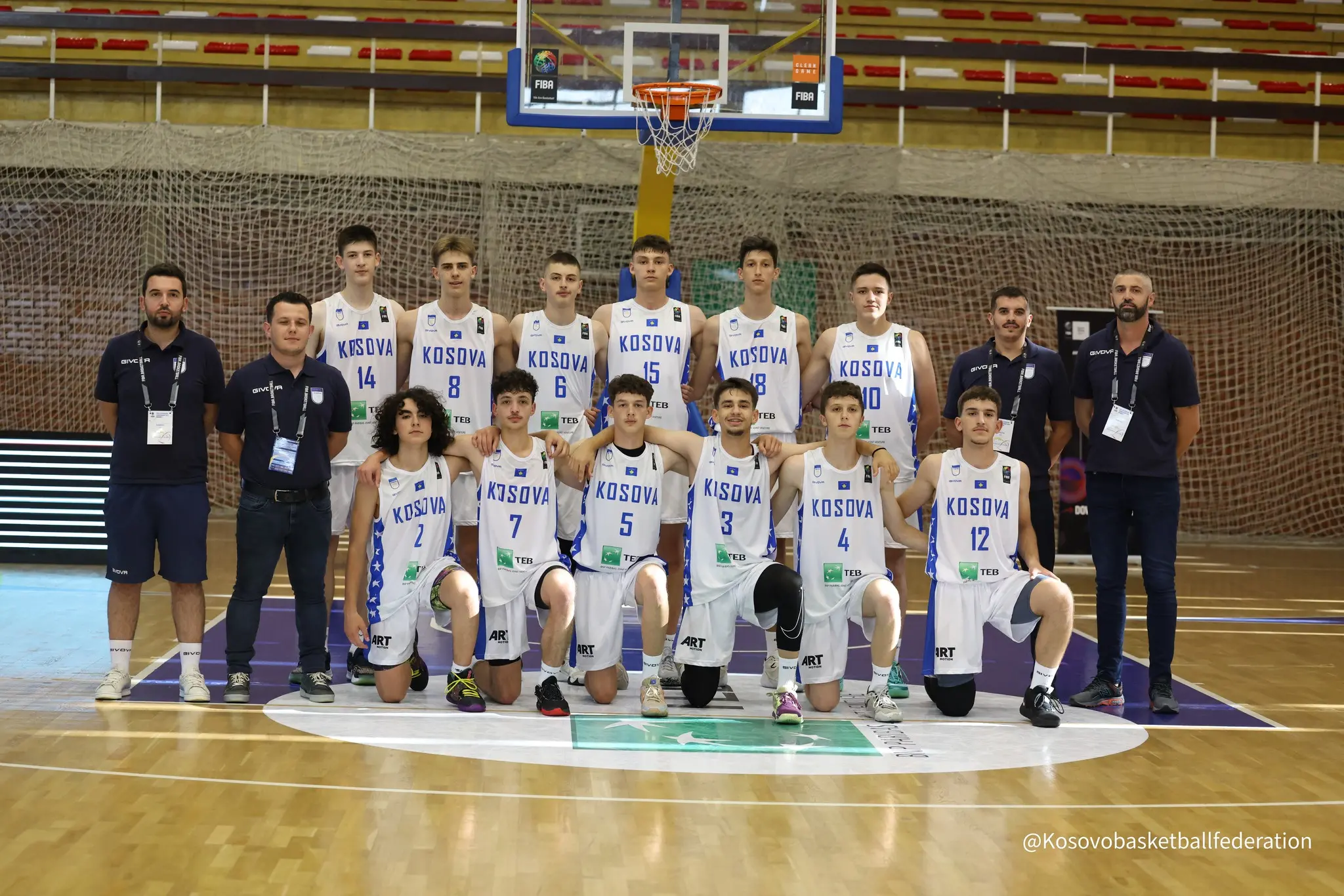 Pamje nga ndeshja Kosova - Malta U16